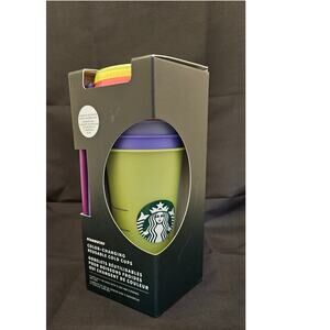 NWT Starbucks 5-Pack Reusable Color Changing Cups
